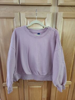 Old Navy Dusty Mauve Crewneck Sweatshirt